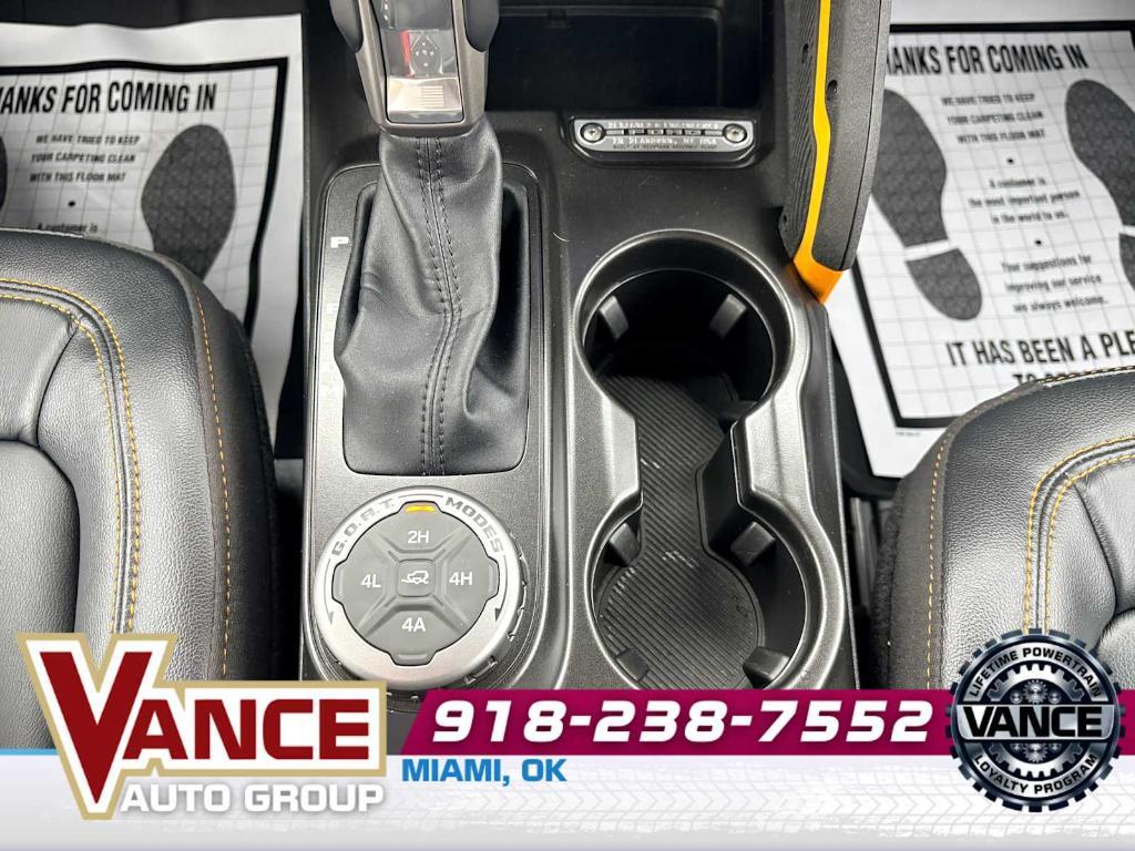 used 2023 Ford Bronco car, priced at $42,900