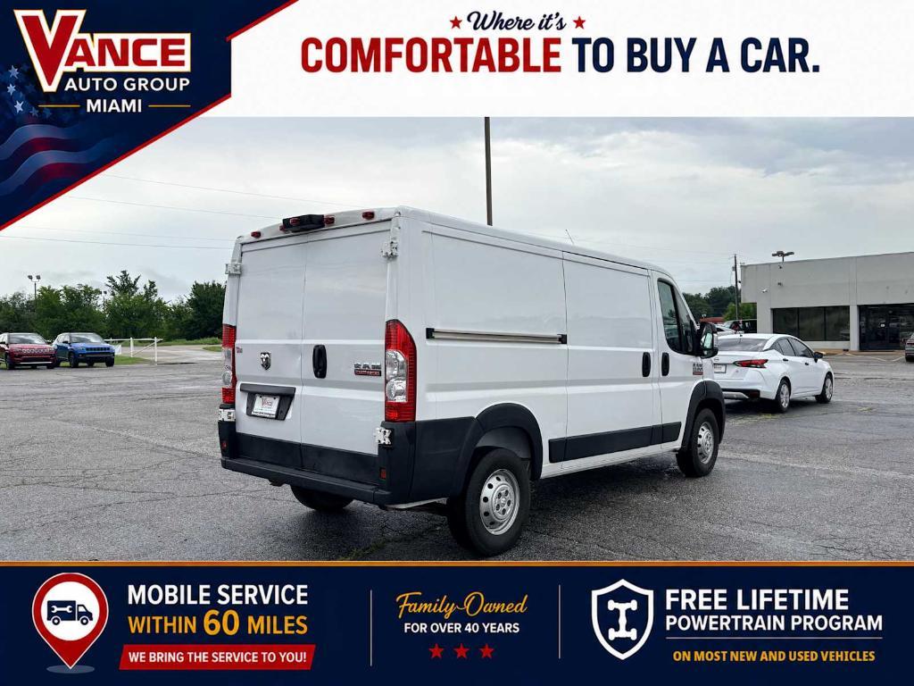 used 2021 Ram ProMaster 1500 car, priced at $17,491