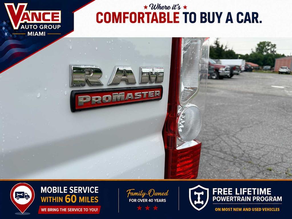 used 2021 Ram ProMaster 1500 car, priced at $17,491