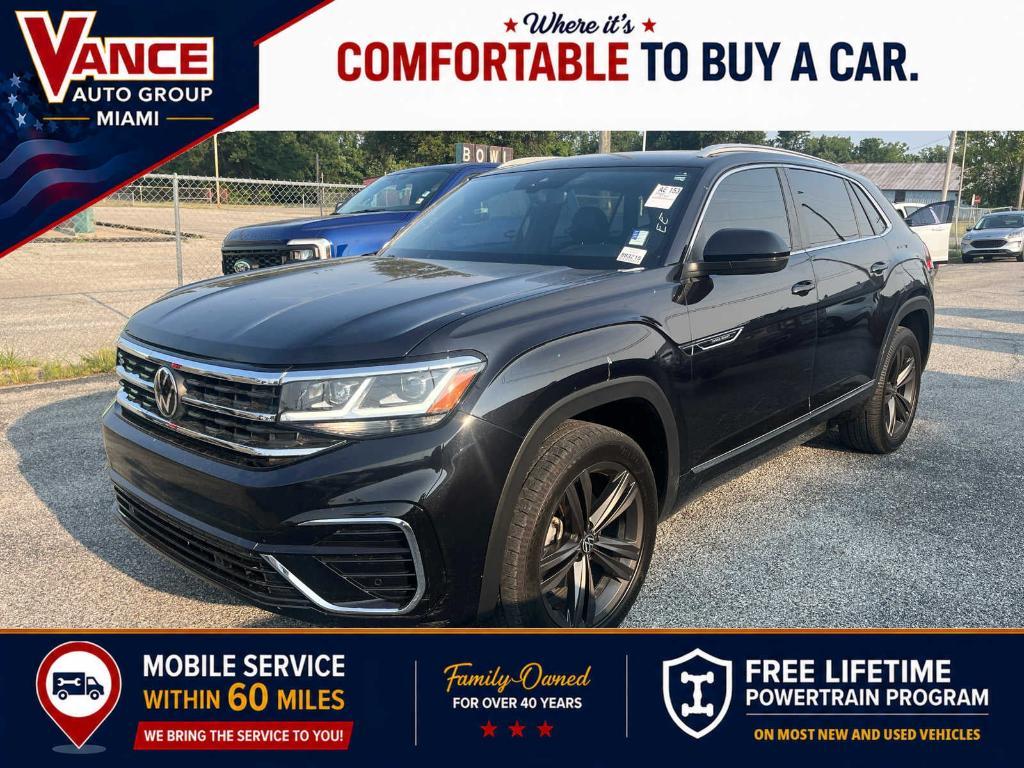 used 2022 Volkswagen Atlas Cross Sport car, priced at $28,497