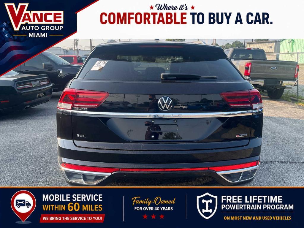used 2022 Volkswagen Atlas Cross Sport car, priced at $28,497