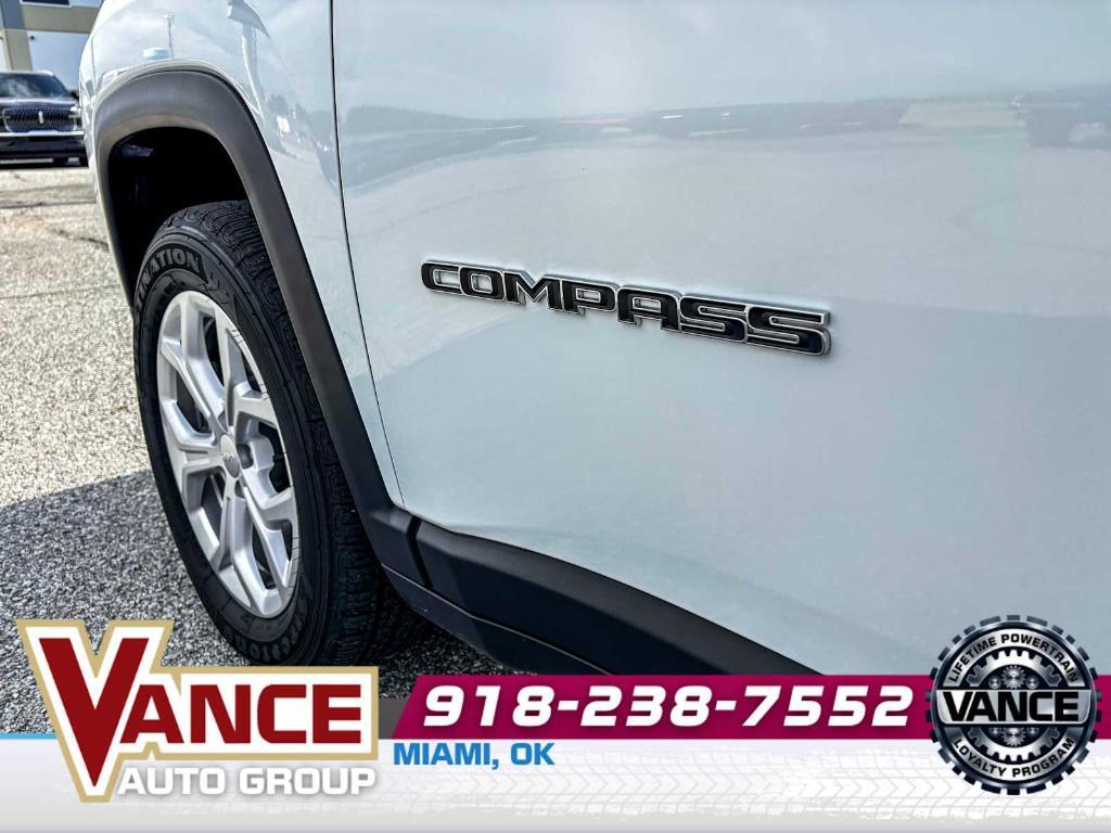 used 2024 Jeep Compass car, priced at $23,999