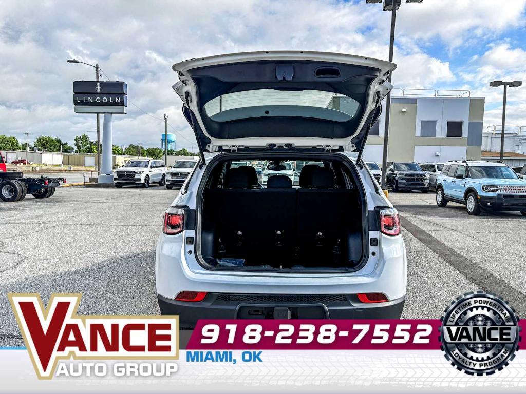 used 2024 Jeep Compass car, priced at $23,999