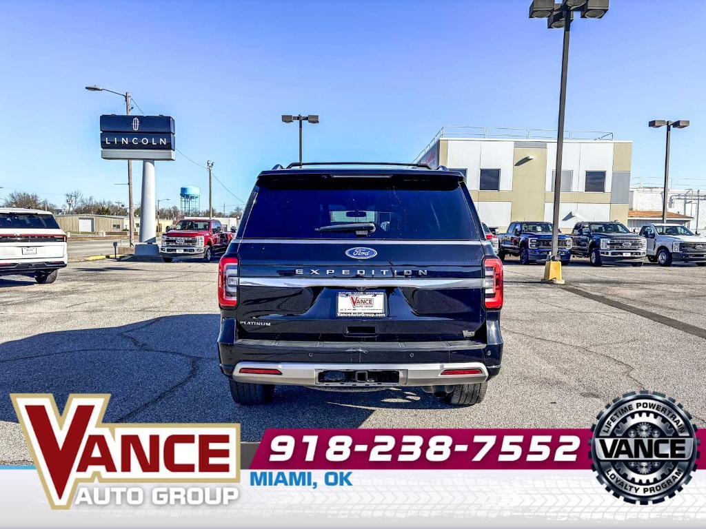 used 2022 Ford Expedition car, priced at $41,856