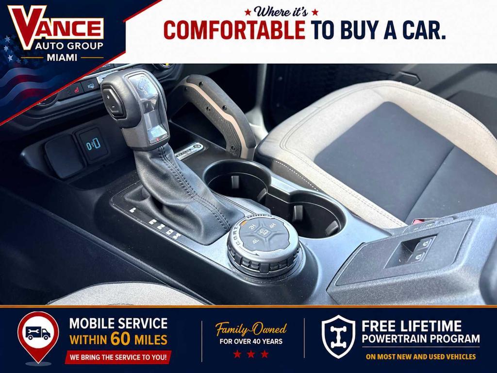 used 2022 Ford Bronco car, priced at $33,798
