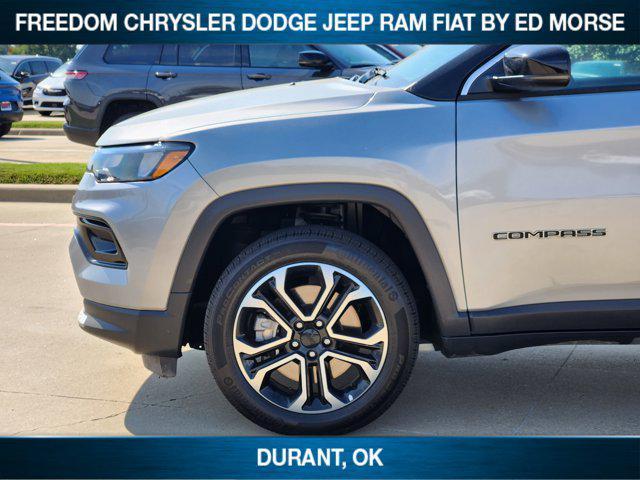 used 2024 Jeep Compass car, priced at $23,932