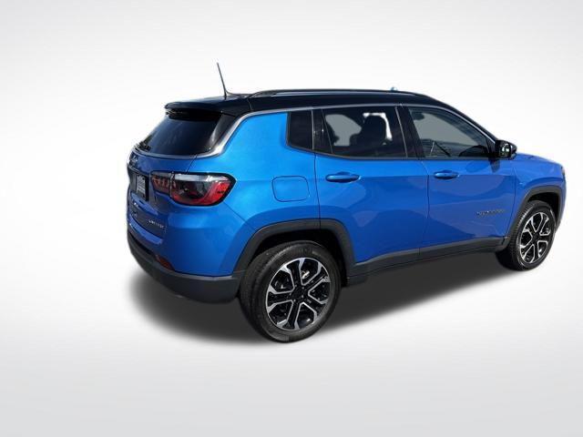 used 2022 Jeep Compass car, priced at $22,299