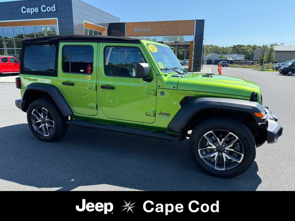 used 2025 Jeep Wrangler 4xe car, priced at $39,975