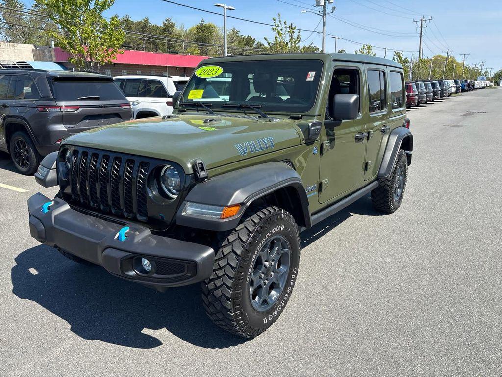 used 2023 Jeep Wrangler 4xe car, priced at $31,975