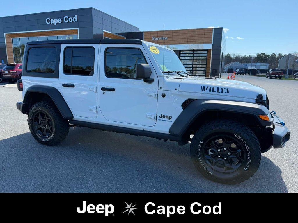 used 2023 Jeep Wrangler 4xe car, priced at $30,975