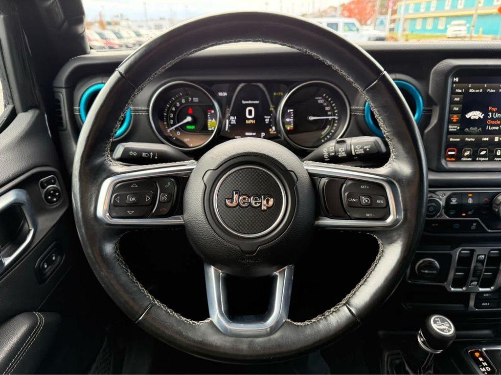 used 2022 Jeep Wrangler Unlimited 4xe car, priced at $27,975