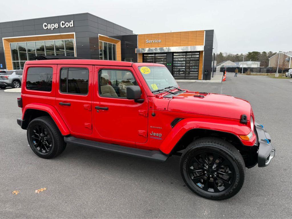 used 2022 Jeep Wrangler Unlimited 4xe car, priced at $30,975