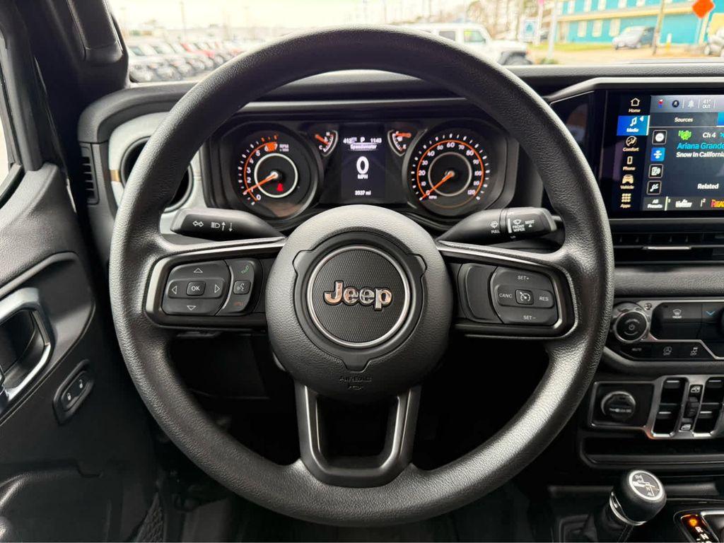 used 2025 Jeep Wrangler car, priced at $34,975