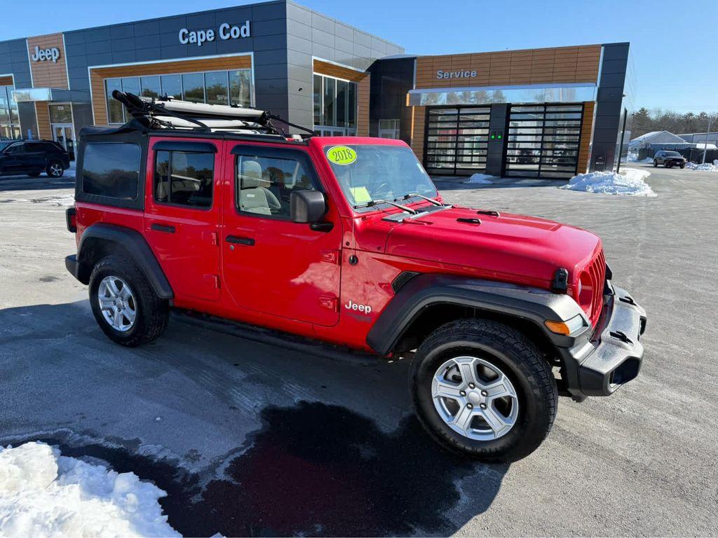 used 2018 Jeep Wrangler Unlimited car, priced at $22,675