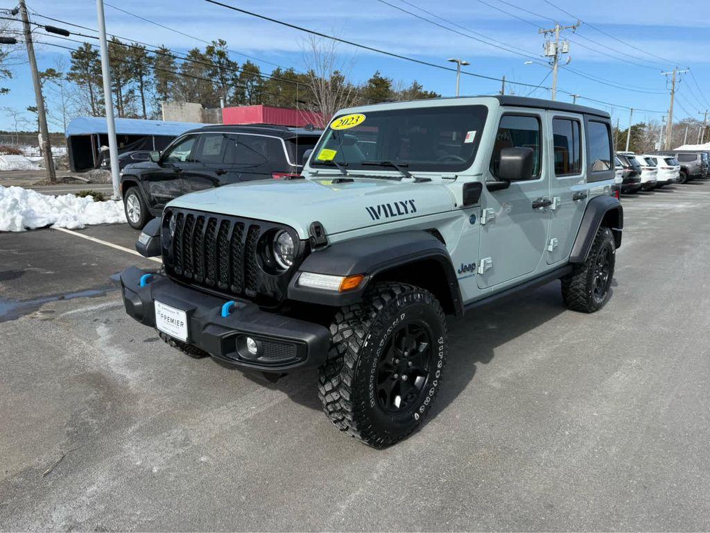 used 2023 Jeep Wrangler 4xe car, priced at $30,575