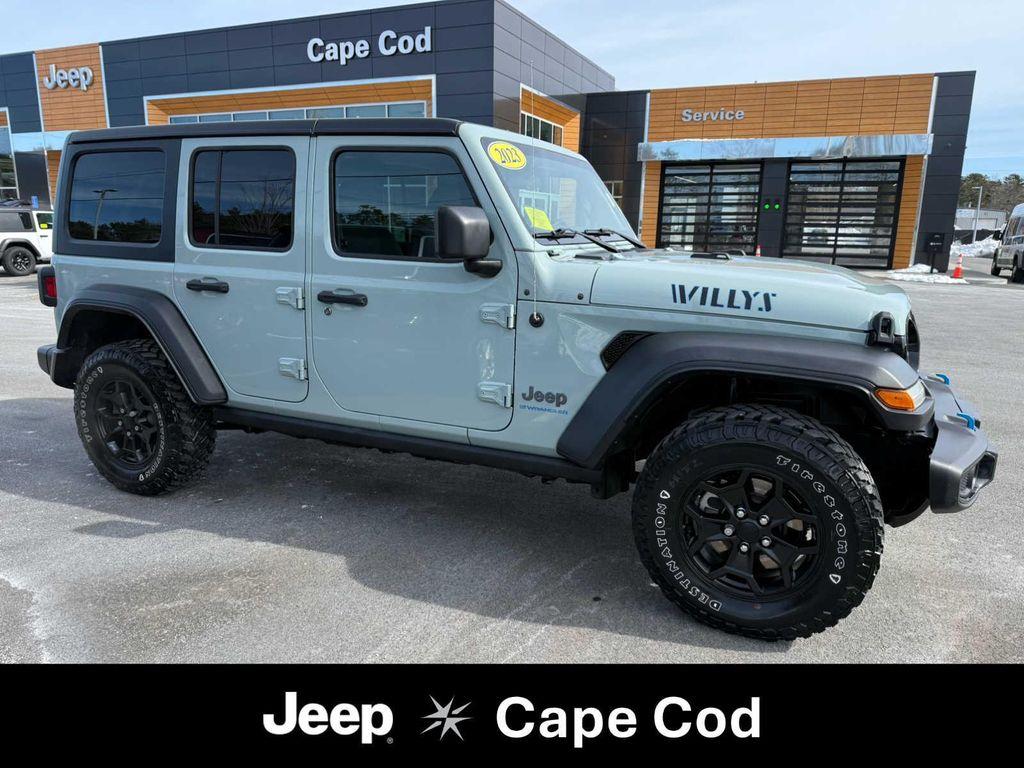used 2023 Jeep Wrangler 4xe car, priced at $30,575