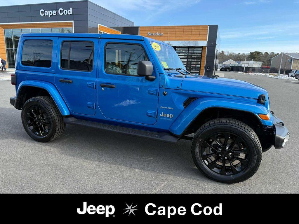 used 2021 Jeep Wrangler Unlimited 4xe car, priced at $28,975