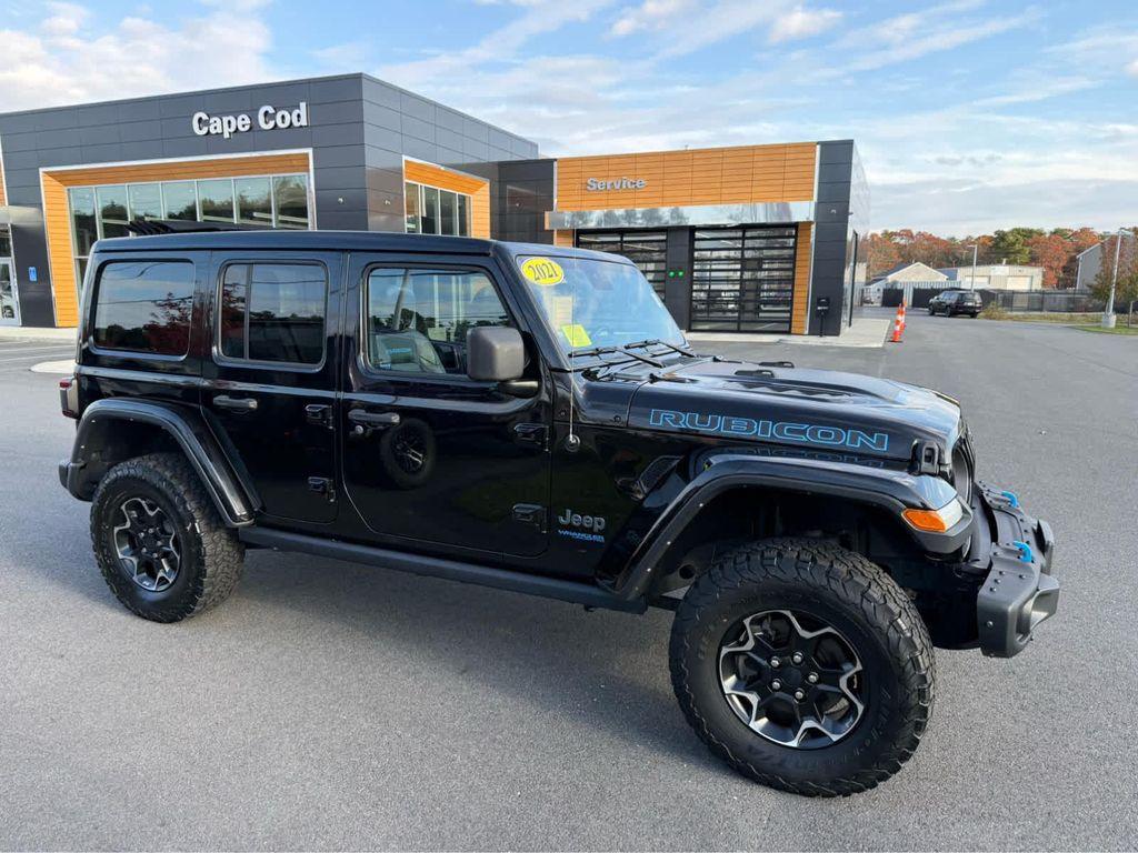 used 2021 Jeep Wrangler Unlimited 4xe car, priced at $30,275