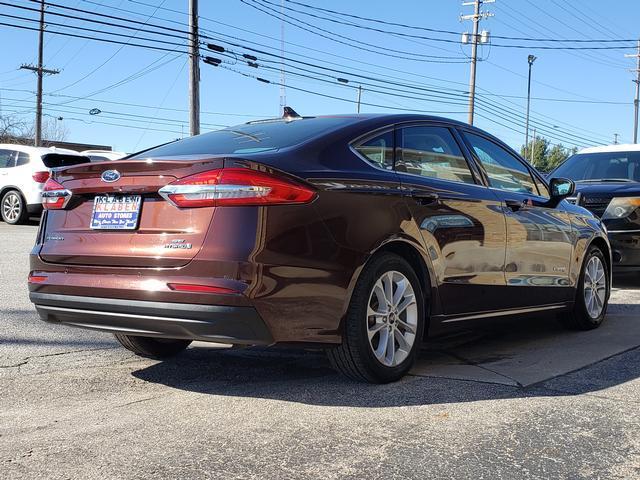 used 2019 Ford Fusion Hybrid car, priced at $10,888