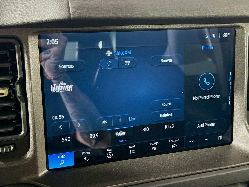 new 2025 Ford Bronco car, priced at $67,186