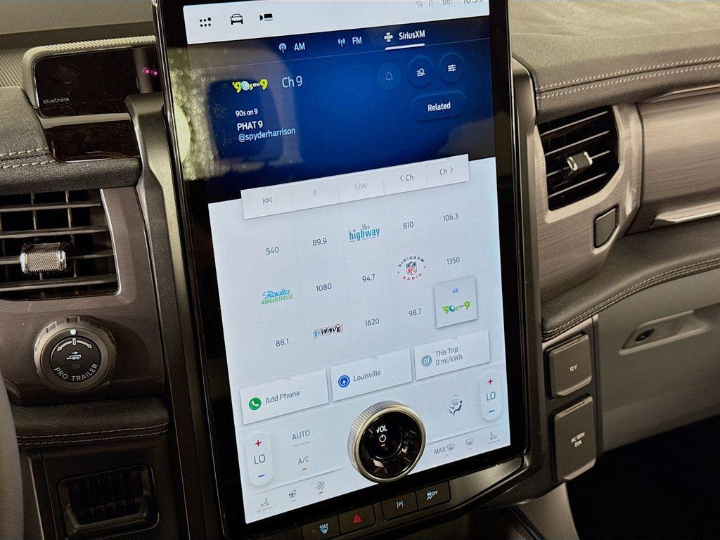 new 2025 Ford F-150 Lightning car, priced at $65,685