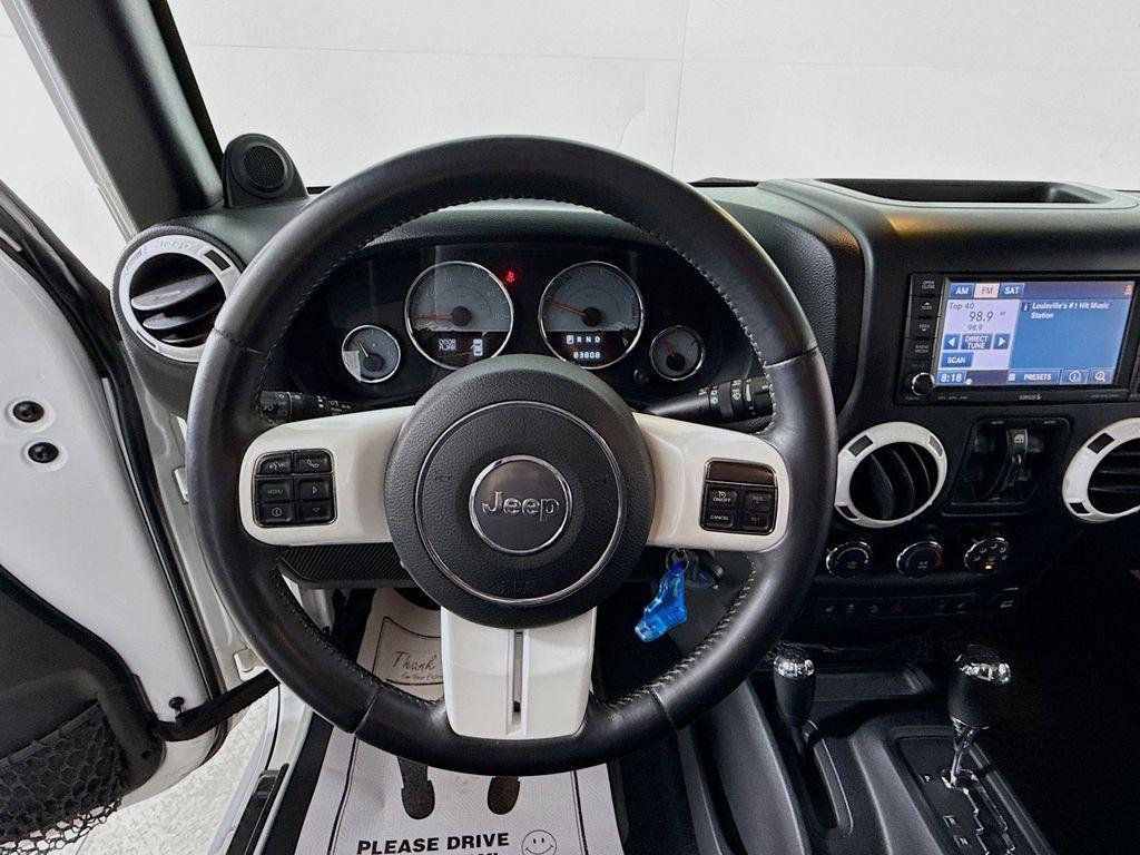 used 2014 Jeep Wrangler Unlimited car, priced at $18,987