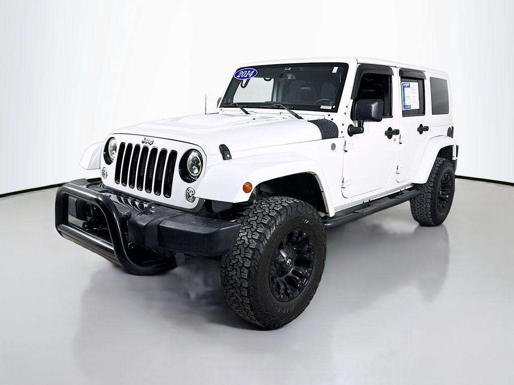 used 2014 Jeep Wrangler Unlimited car, priced at $18,987