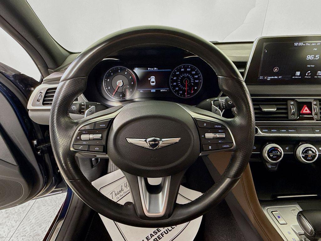 used 2020 Genesis G70 car, priced at $21,500