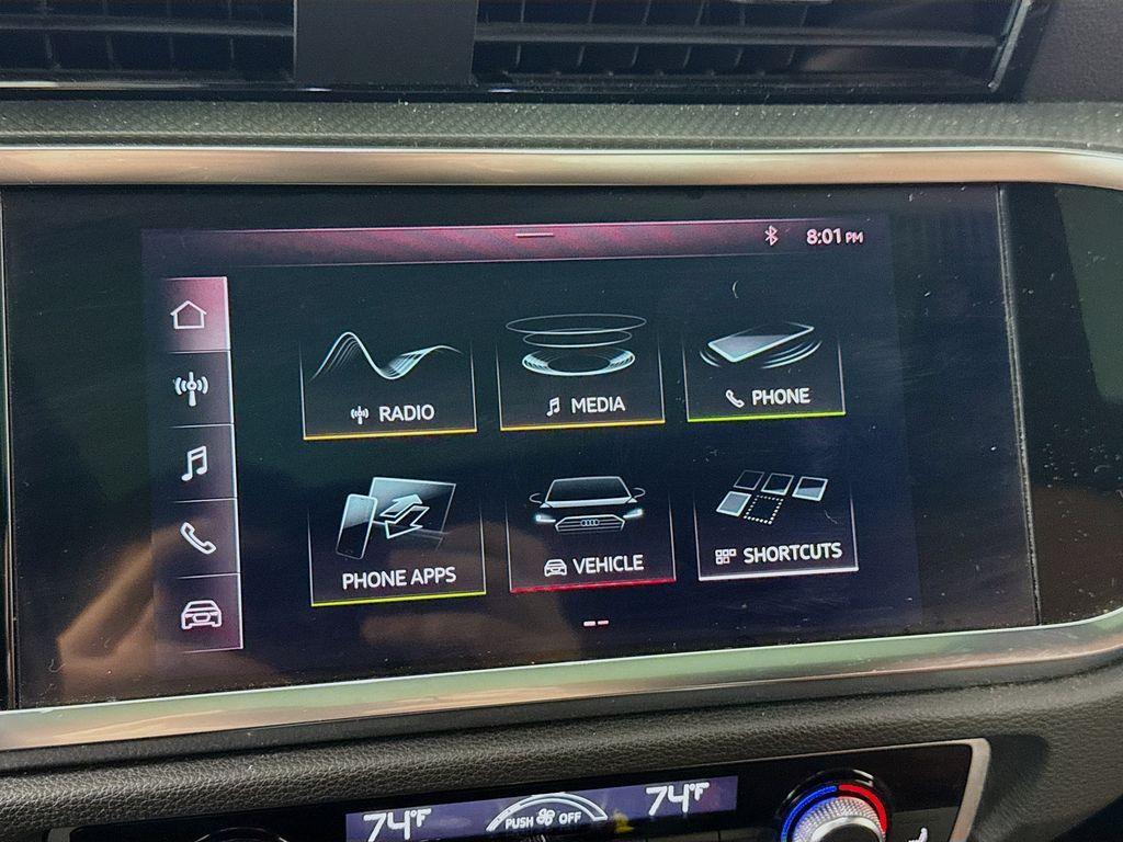 used 2020 Audi Q3 car, priced at $19,000