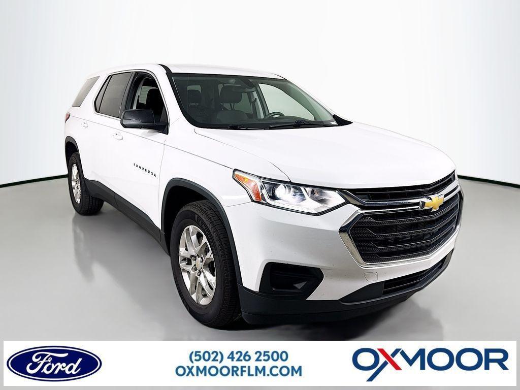 used 2021 Chevrolet Traverse car, priced at $20,000