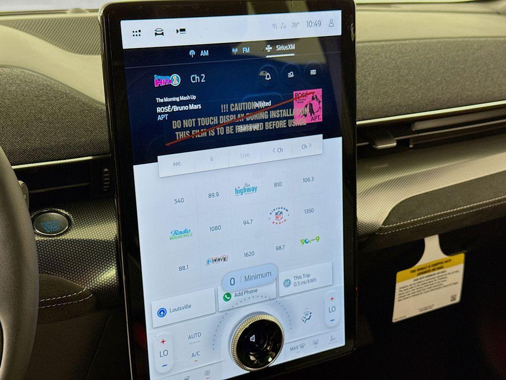 new 2025 Ford Mustang Mach-E car, priced at $50,572