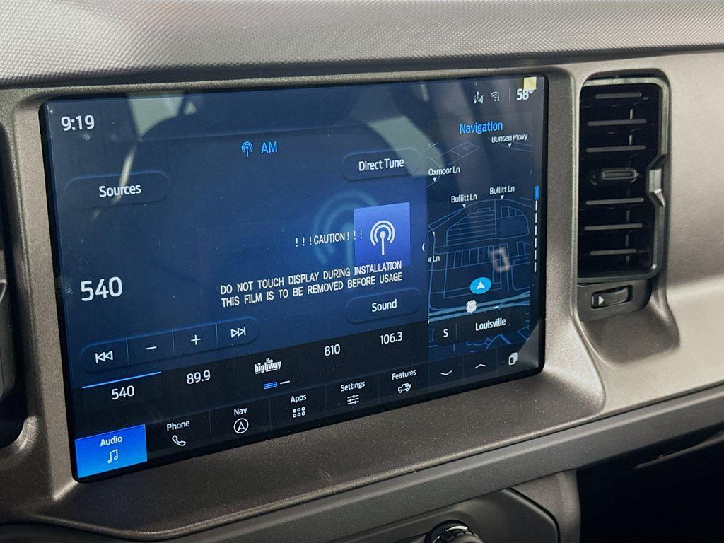 new 2025 Ford Bronco car, priced at $64,357