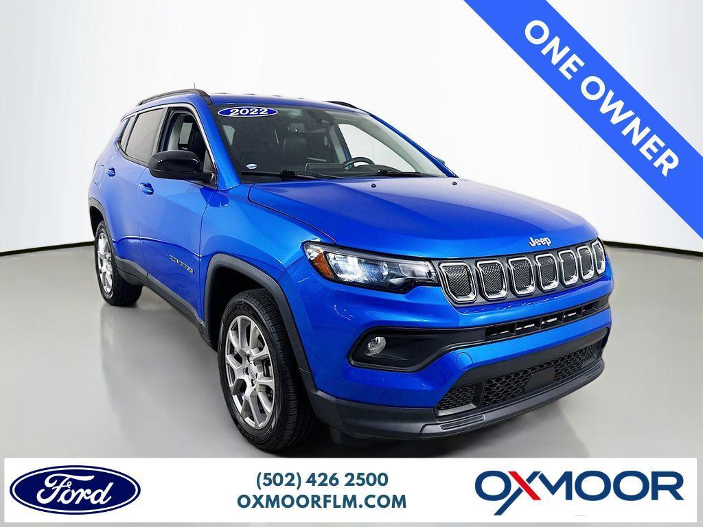 used 2022 Jeep Compass car, priced at $23,500