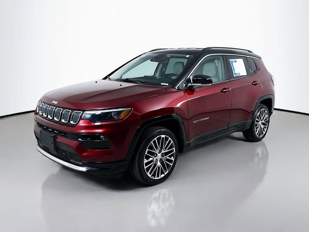 used 2022 Jeep Compass car, priced at $23,000