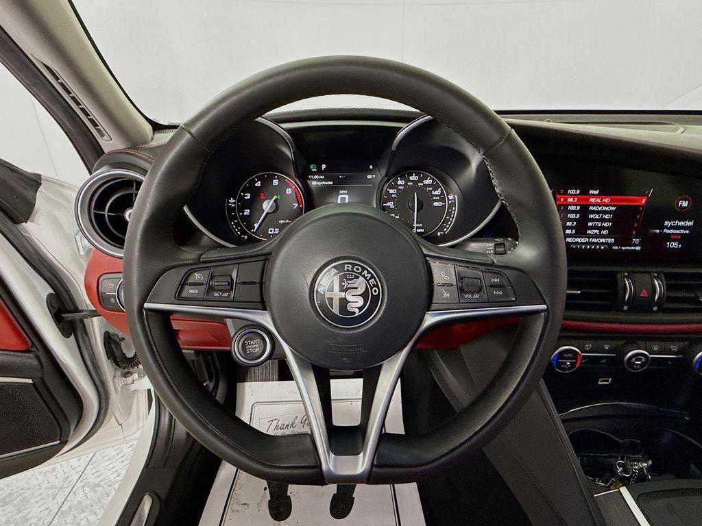 used 2018 Alfa Romeo Giulia car, priced at $23,250