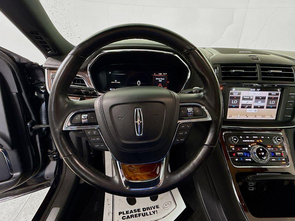 used 2018 Lincoln Continental car, priced at $24,500