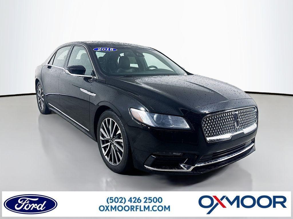 used 2018 Lincoln Continental car, priced at $24,500