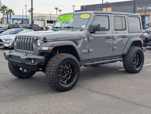 used 2019 Jeep Wrangler Unlimited car, priced at $25,999