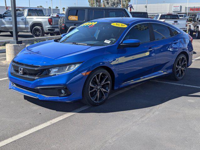 used 2020 Honda Civic car, priced at $19,999
