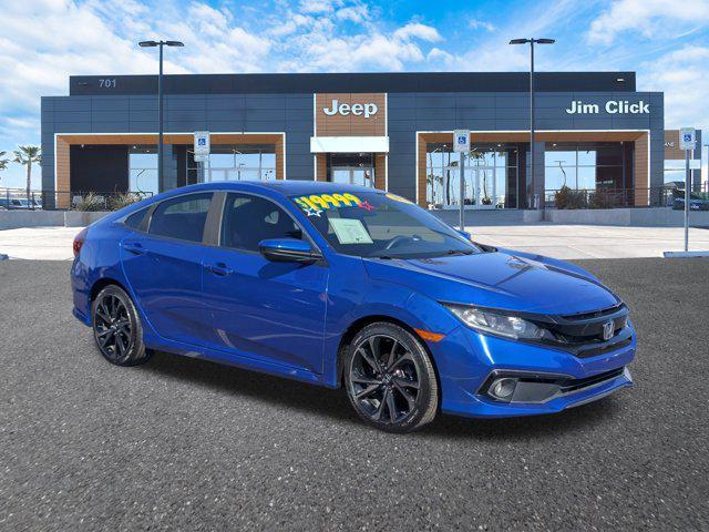 used 2020 Honda Civic car, priced at $19,999