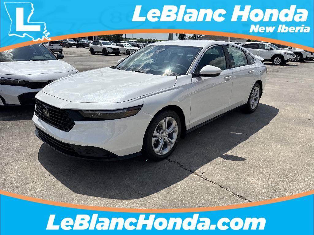 new 2025 Honda Accord car, priced at $29,945