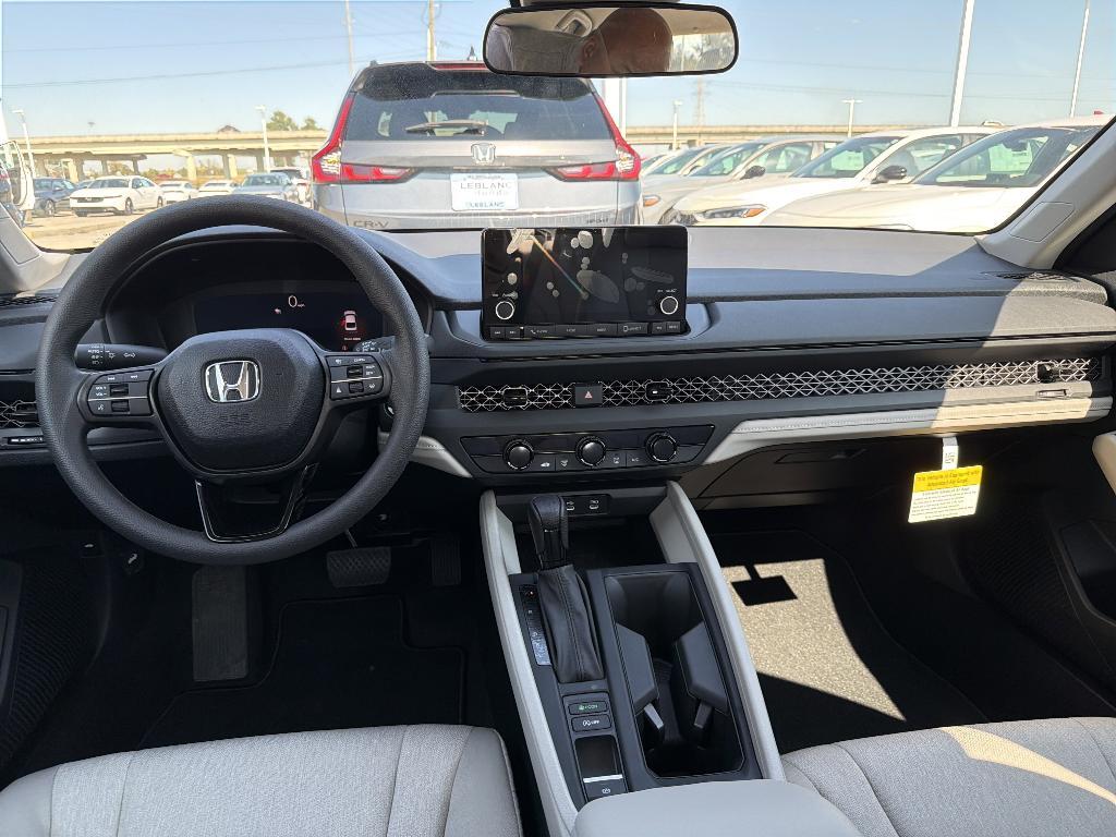 new 2025 Honda Accord car, priced at $28,302