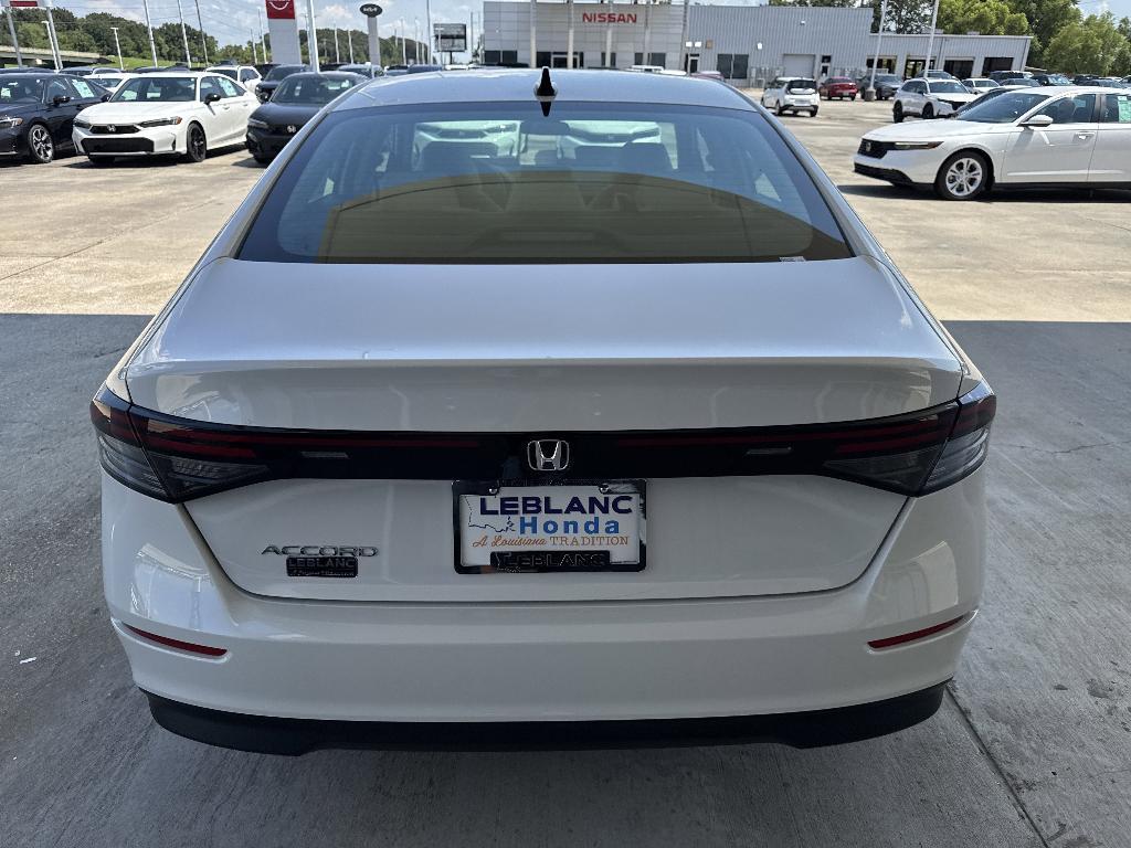 new 2025 Honda Accord car, priced at $32,210