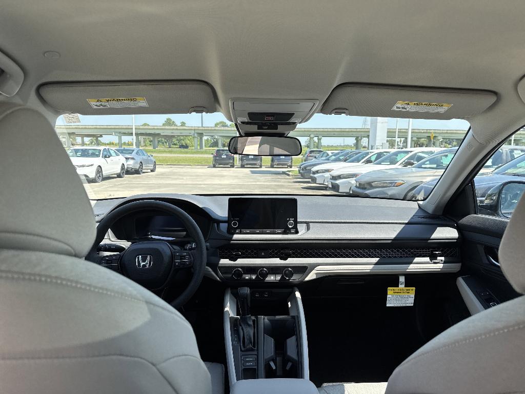 new 2025 Honda Accord car, priced at $28,257
