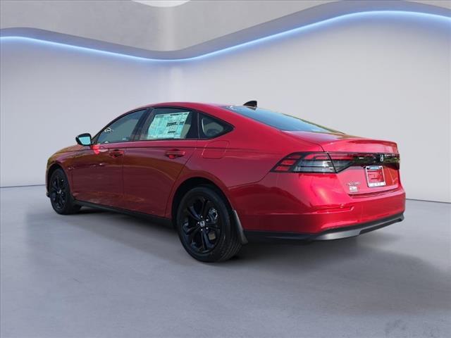 new 2025 Honda Accord car, priced at $30,750