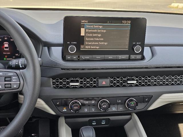 new 2025 Honda Accord car, priced at $30,750