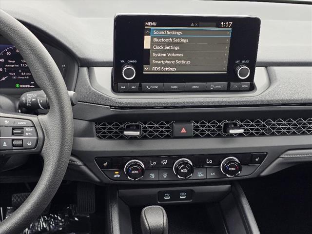 new 2025 Honda Accord car, priced at $30,750