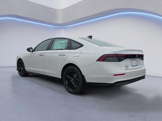 new 2025 Honda Accord car, priced at $30,750