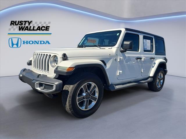 used 2018 Jeep Wrangler Unlimited car, priced at $19,854