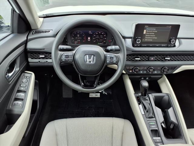 new 2025 Honda Accord car, priced at $30,750